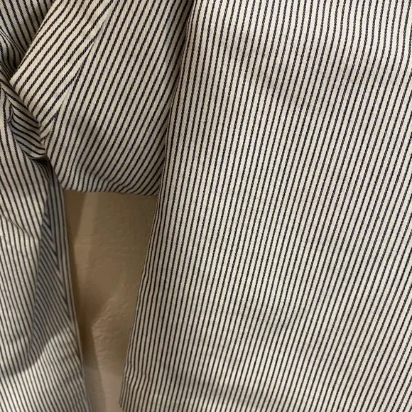 Free People Striped Elastic Pants Size XS - Picture 6 of 8